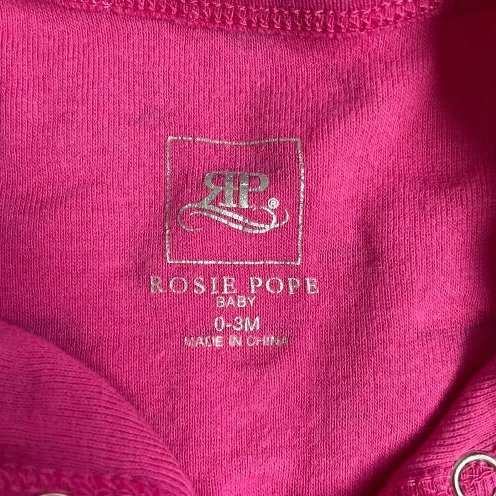 Rosie pope baby girl sleeper